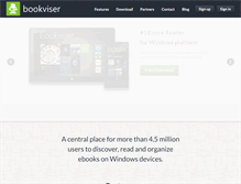 Tablet Screenshot of bookviser.com